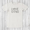 Love 01760 T-shirt for Men - Natick, Massachusetts Uni-T MSS