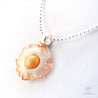 Bacon Scented Fried Egg Necklace THJ