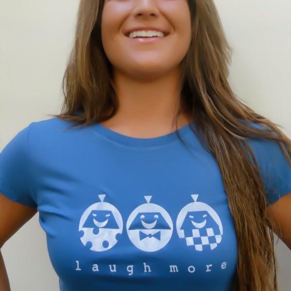 LAUGH MORE | Unique Urban T-shirts | Cute Tee Shirts | Artists T-shirts