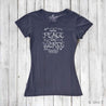 Make Peace With Words: Soft Fitted T-shirt (Choose Color) Uni-T
