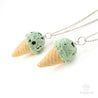 Scented Mint Chocolate Chip Ice-Cream Necklace THJ