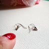 Tiny Spike Earrings-Uni-T Janine Design