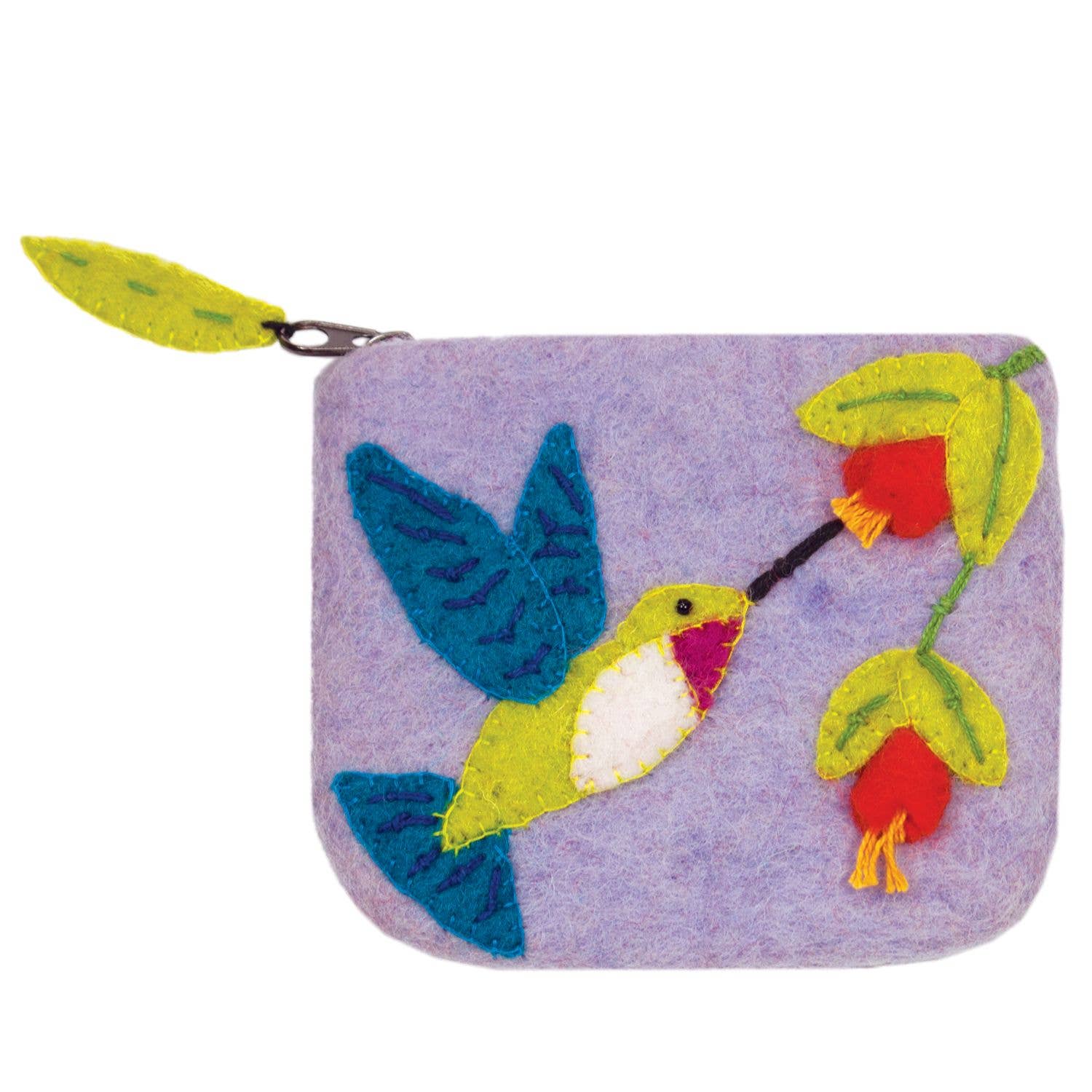 Hummingbird Coinpurse dZi Handmade