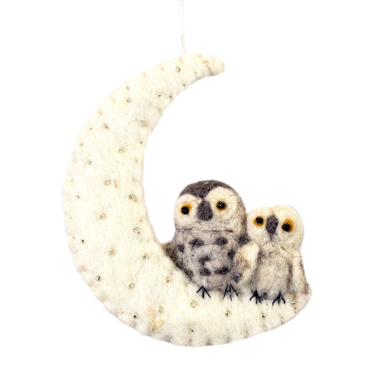 Night Owls Ornament dZi Handmade