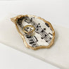 Music Notes Decoupage Oyster Shell Jewelry Dish Ana Razavi