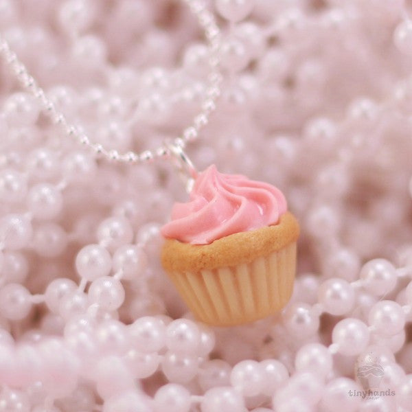 Scented Birthday Cupcake Necklace THJ