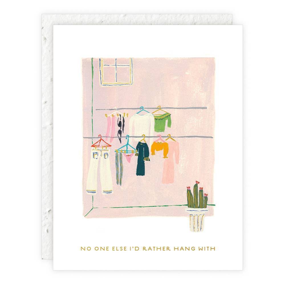 Laundry Day - Love + Friendship Card Seedlings