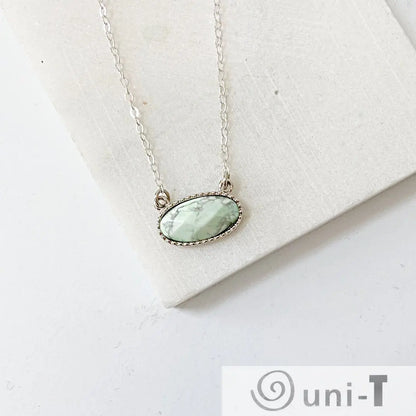 Agate Oval Necklace Lisa Trachtman