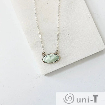 Agate Oval Necklace Lisa Trachtman