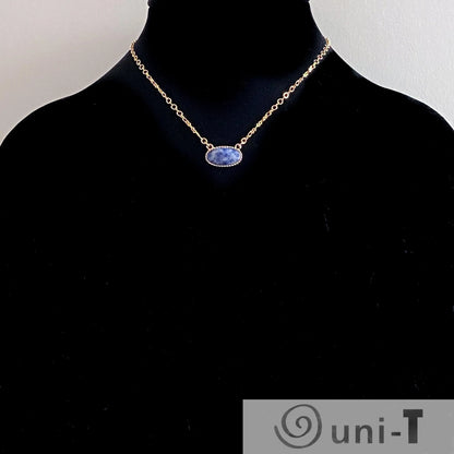 Agate Oval Necklace Lisa Trachtman