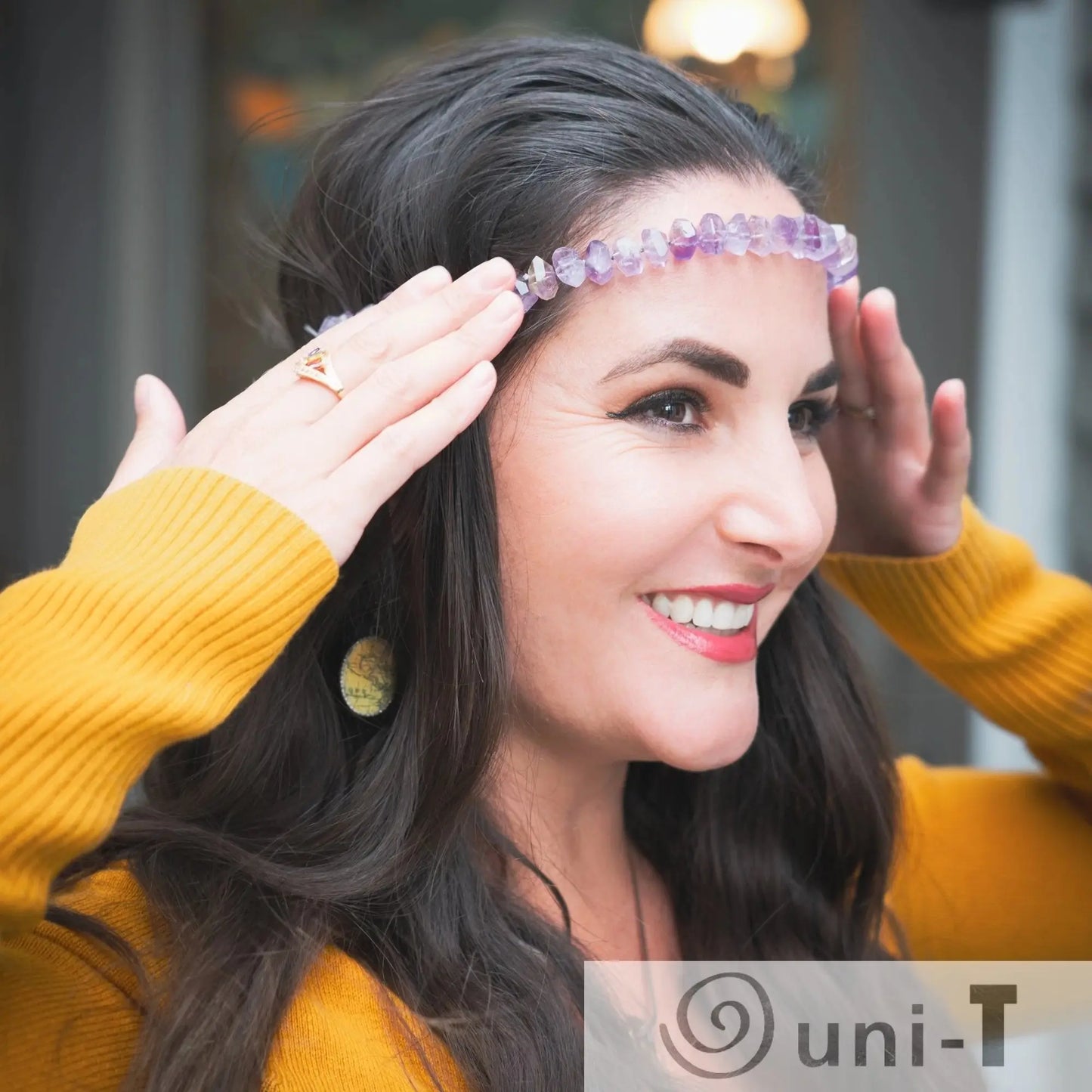 Amethyst Hairband Samantha Sullivan