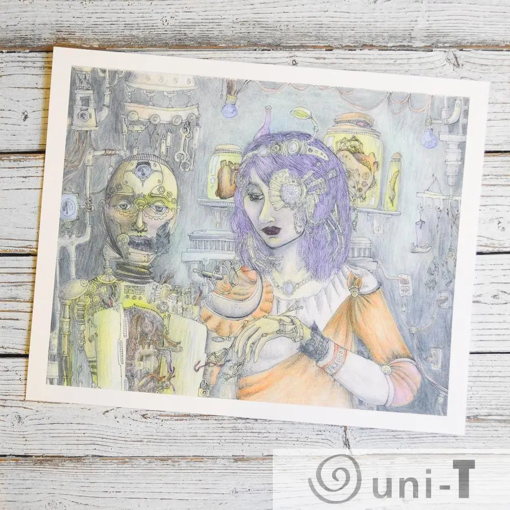 Android Repair - Art Print Julia Zimmerman