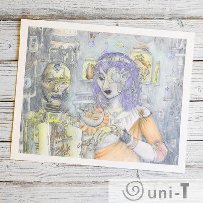 Android Repair - Art Print Julia Zimmerman