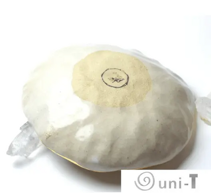 Apetite Oyster Ring Dish, Chakra Bowl, 22k Gold Ceramic Bowl Liza Curtis