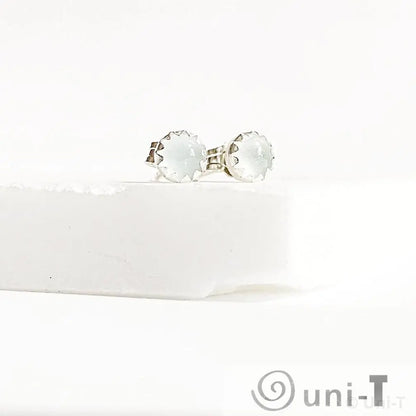 Aquamarine Stud Earrings, Birthday Gemstone - March Janine Gerade