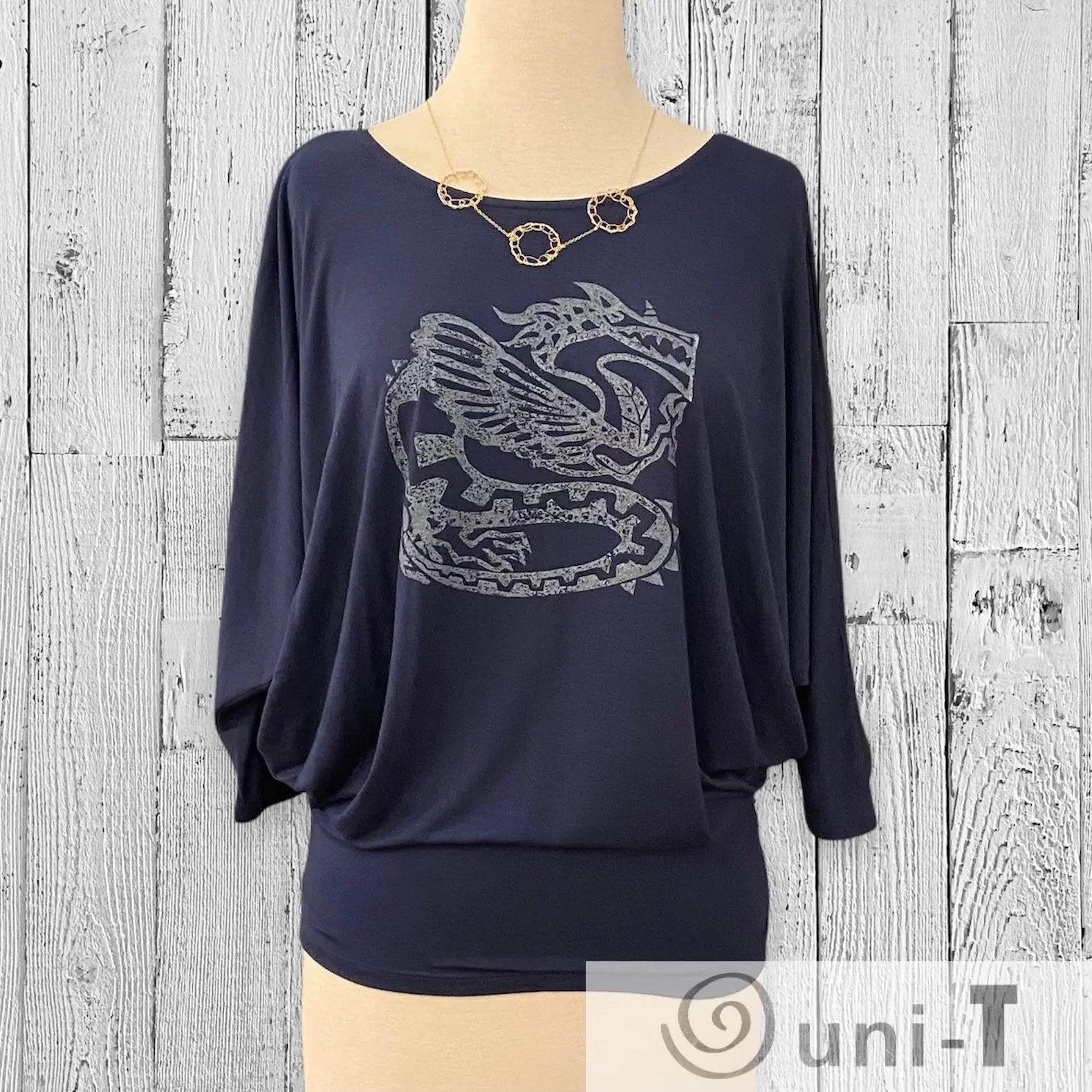 BAMBOO SIDE DRAPE DOLMAN Uni-T