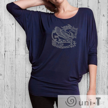 BAMBOO SIDE DRAPE DOLMAN Uni-T