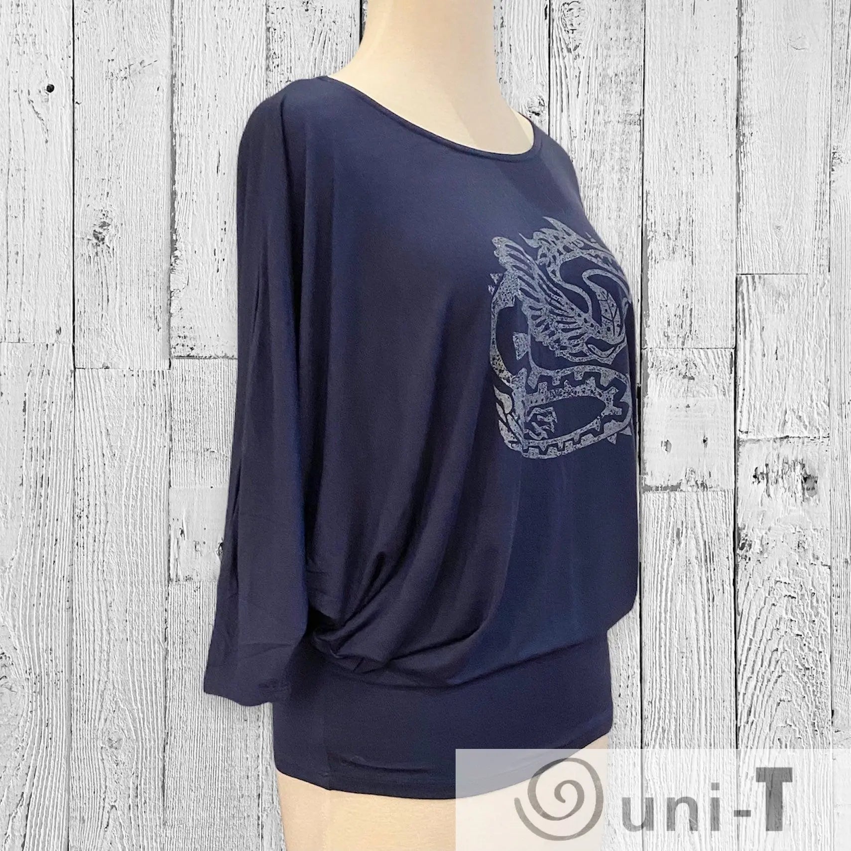 BAMBOO SIDE DRAPE DOLMAN Uni-T