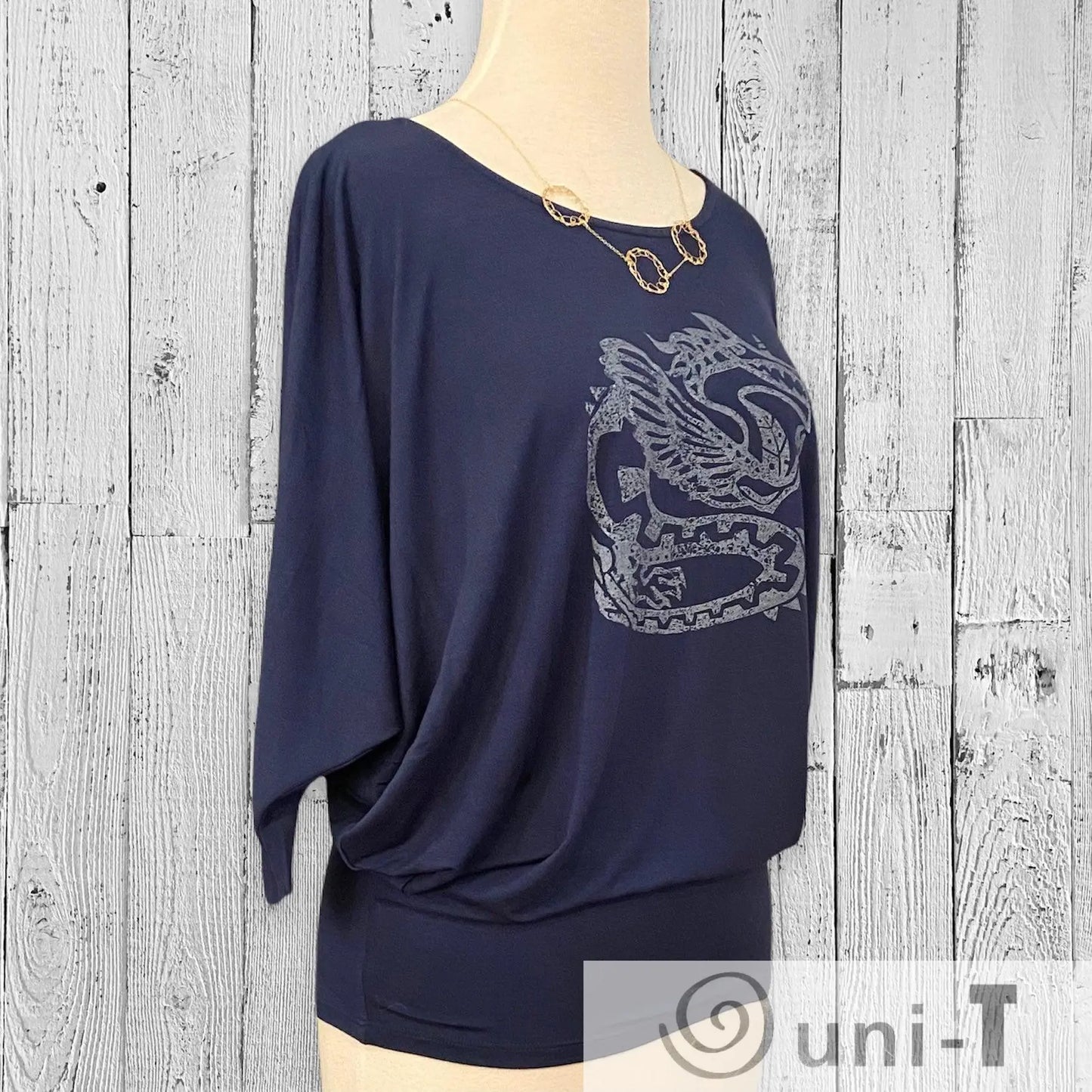 BAMBOO SIDE DRAPE DOLMAN Uni-T