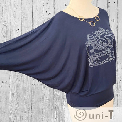 BAMBOO SIDE DRAPE DOLMAN Uni-T