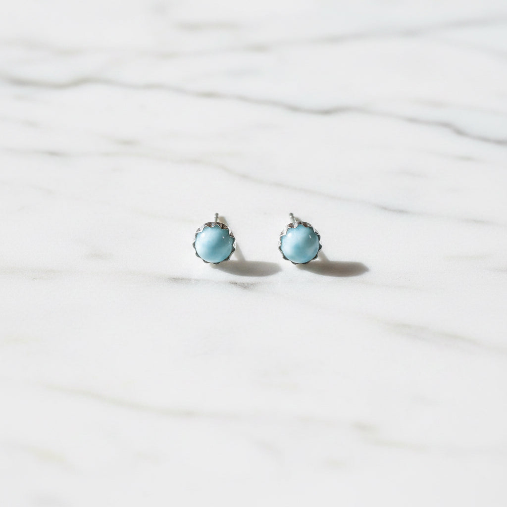 Gemstone Stud Earrings- Janine Gerade