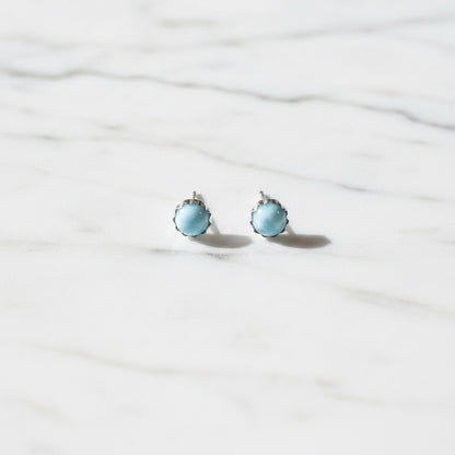 Gemstone Stud Earrings- Janine Gerade