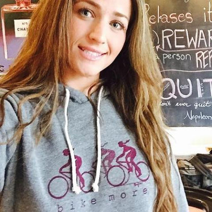 BIKE MORE Hoodie for Women Uni-T
