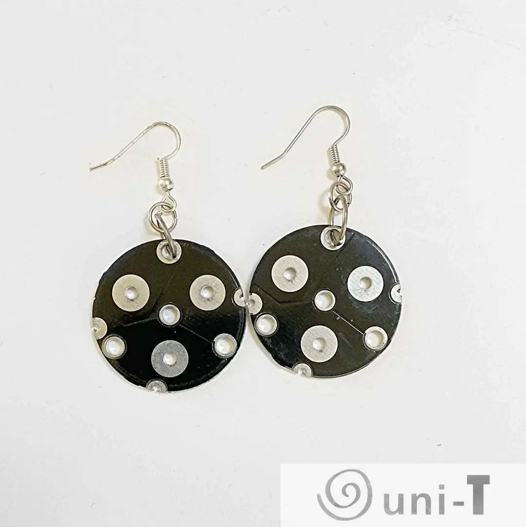 Black Circuit Board Earrings - Computer Parts Earrings Melissa Glick