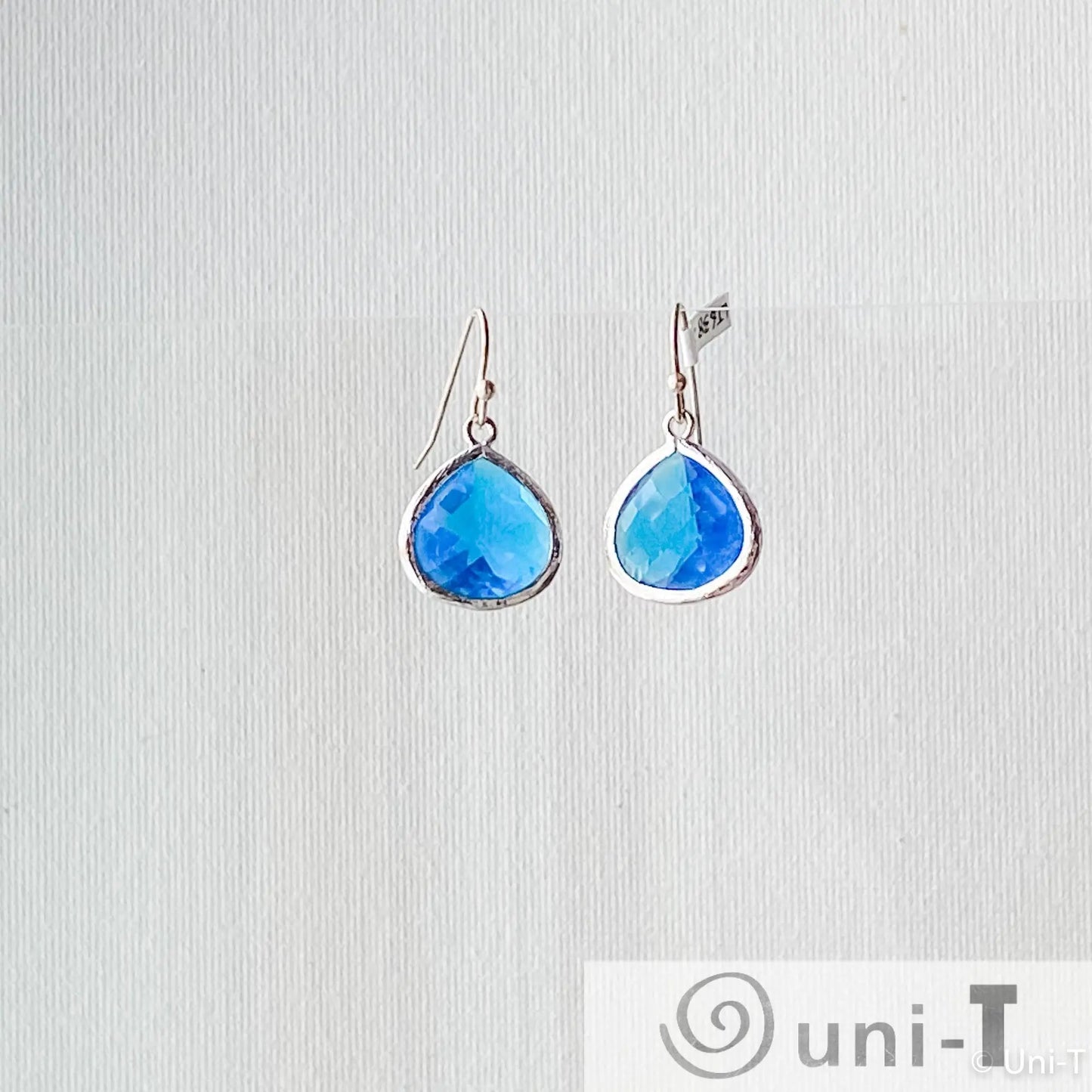 Blue Gem Drop Earrings Lisa Trachtman