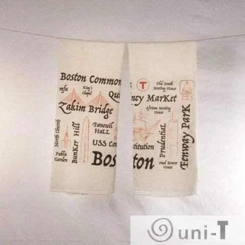 Boston Icons Flour Sack Towel Ityng Deng