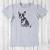BOSTON Terrier T shirt for Men | Boston Map T-shirt | Dog Tee | Uni-T