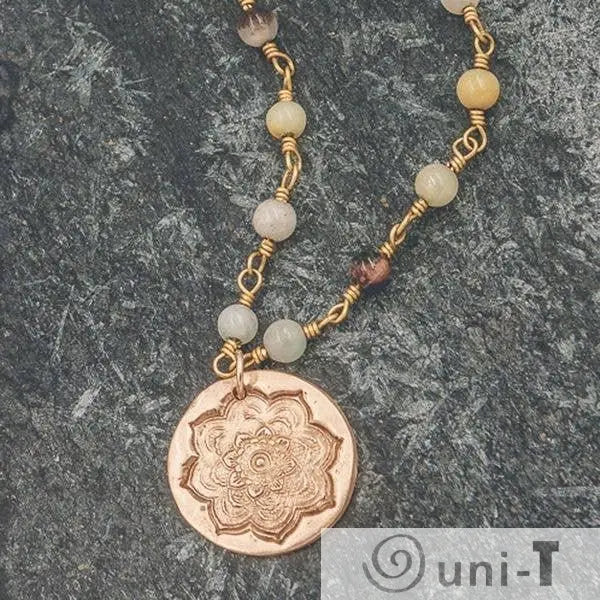 Brynn - Mandala Short Necklace Felicity