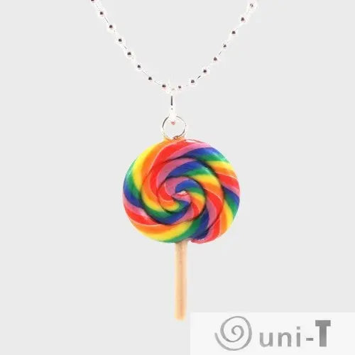 Bubblegum Scented Lollipop Necklace THJ