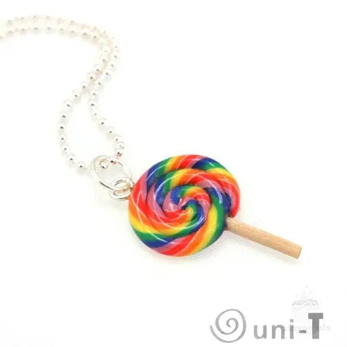 Bubblegum Scented Lollipop Necklace THJ