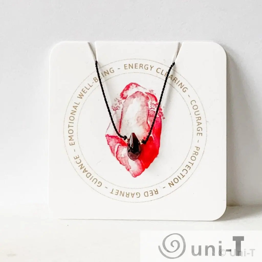 Carded Gemstone on 18in Silk Necklaces Janine Gerade