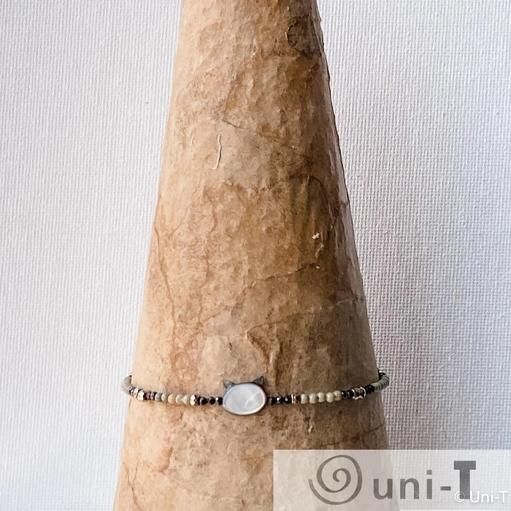 Cat Face Charms with Seed Beads Bracelets Janine Gerade