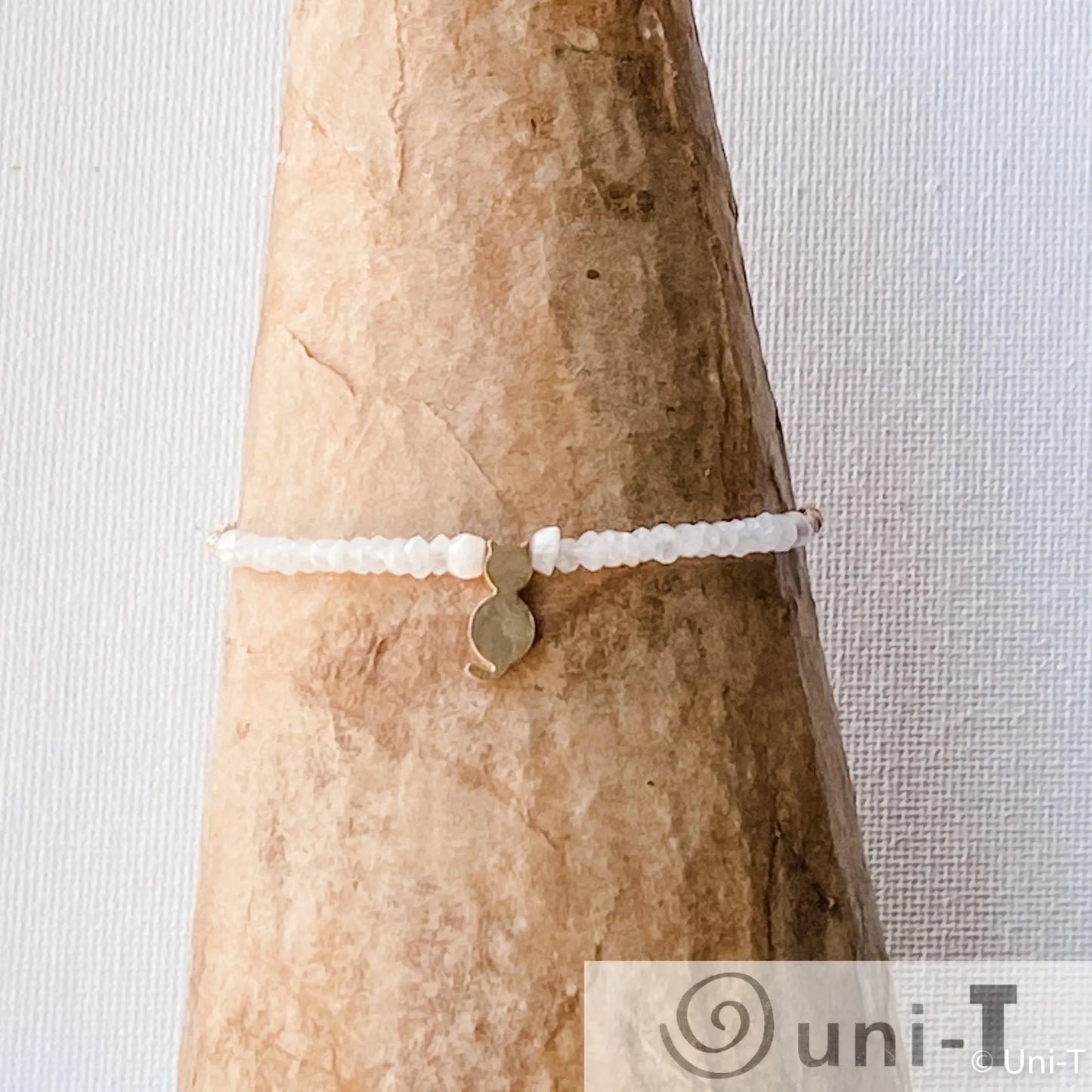 Cat charms with Semi Precious Stones Bracelets Janine Gerade