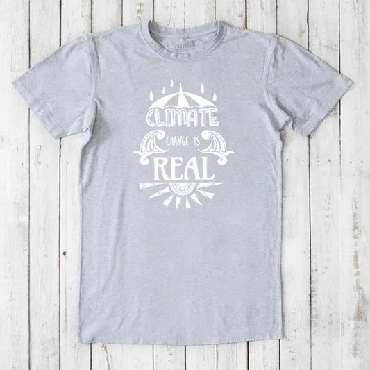Climate Change is Real - Grab & Go  for Men Uni-T