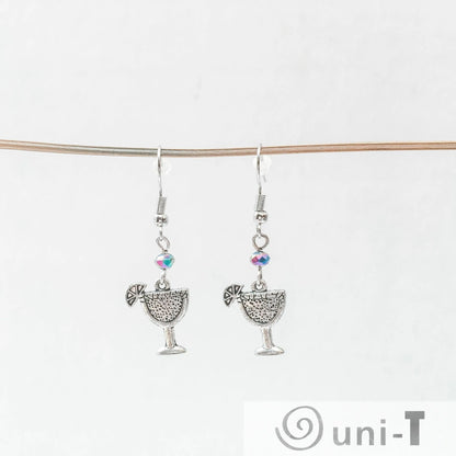 Cocktail Charm with Glass Beads Earrings Shana Cohen