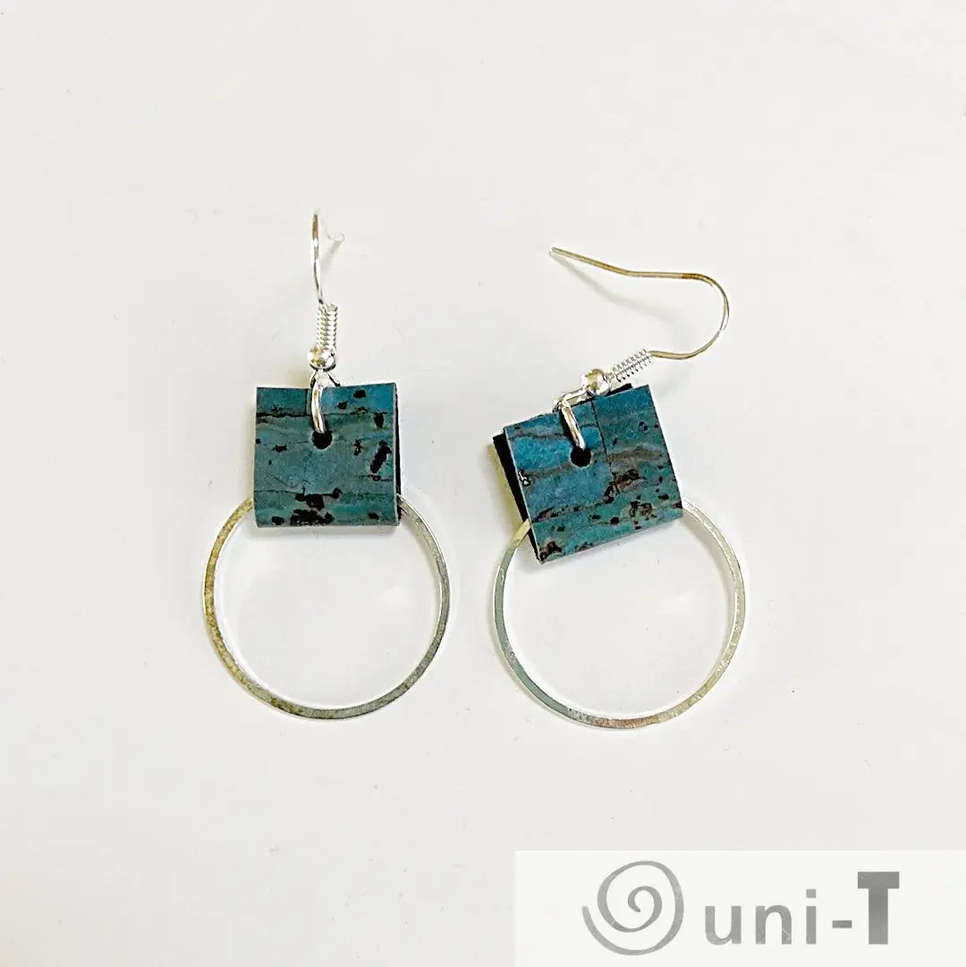 Cork with Hoop Earrings Rena Gurski