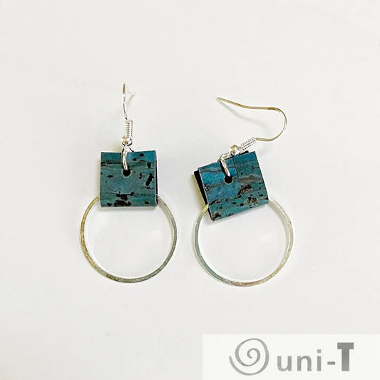 Cork with Hoop Earrings Rena Gurski