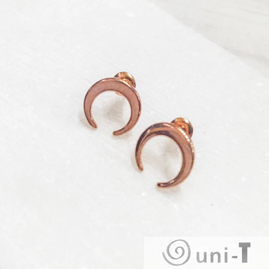 Crescent Stud Earrings Lisa Trachtman