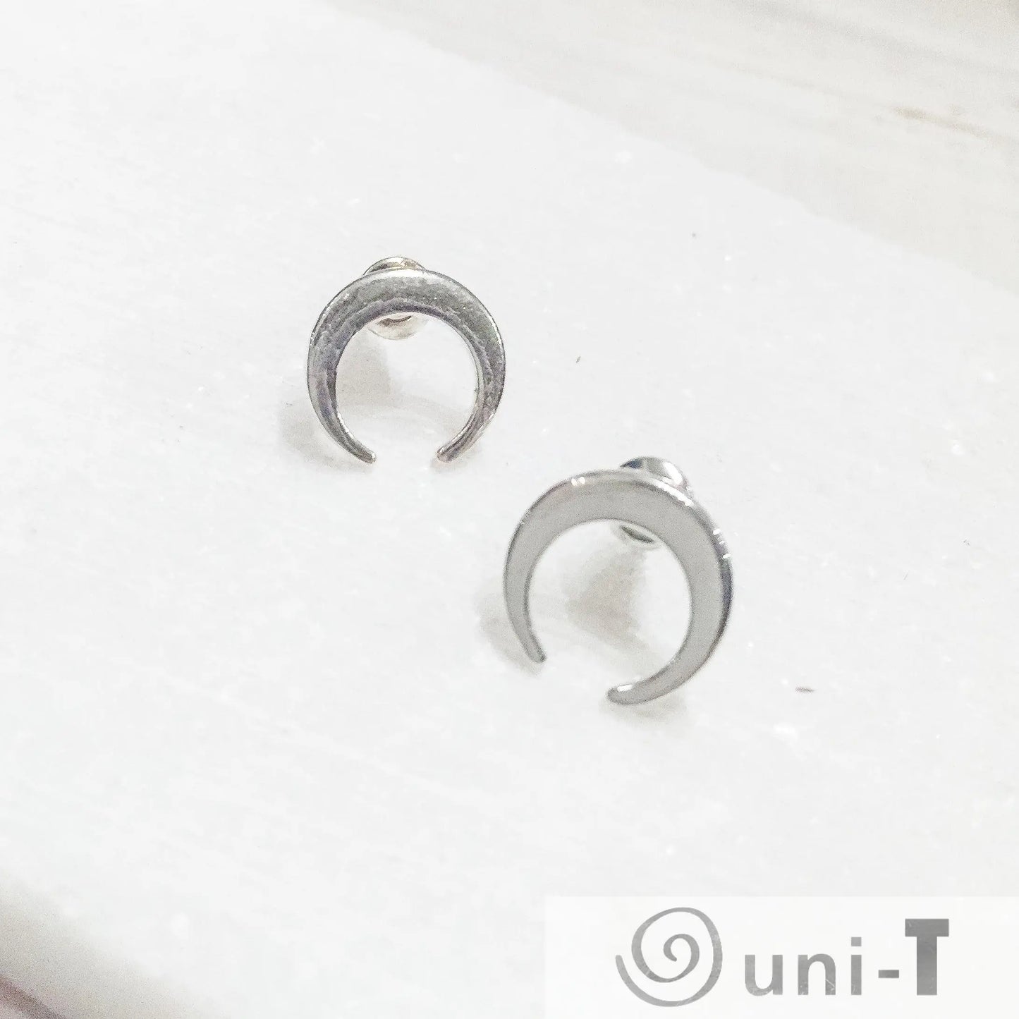 Crescent Stud Earrings Lisa Trachtman