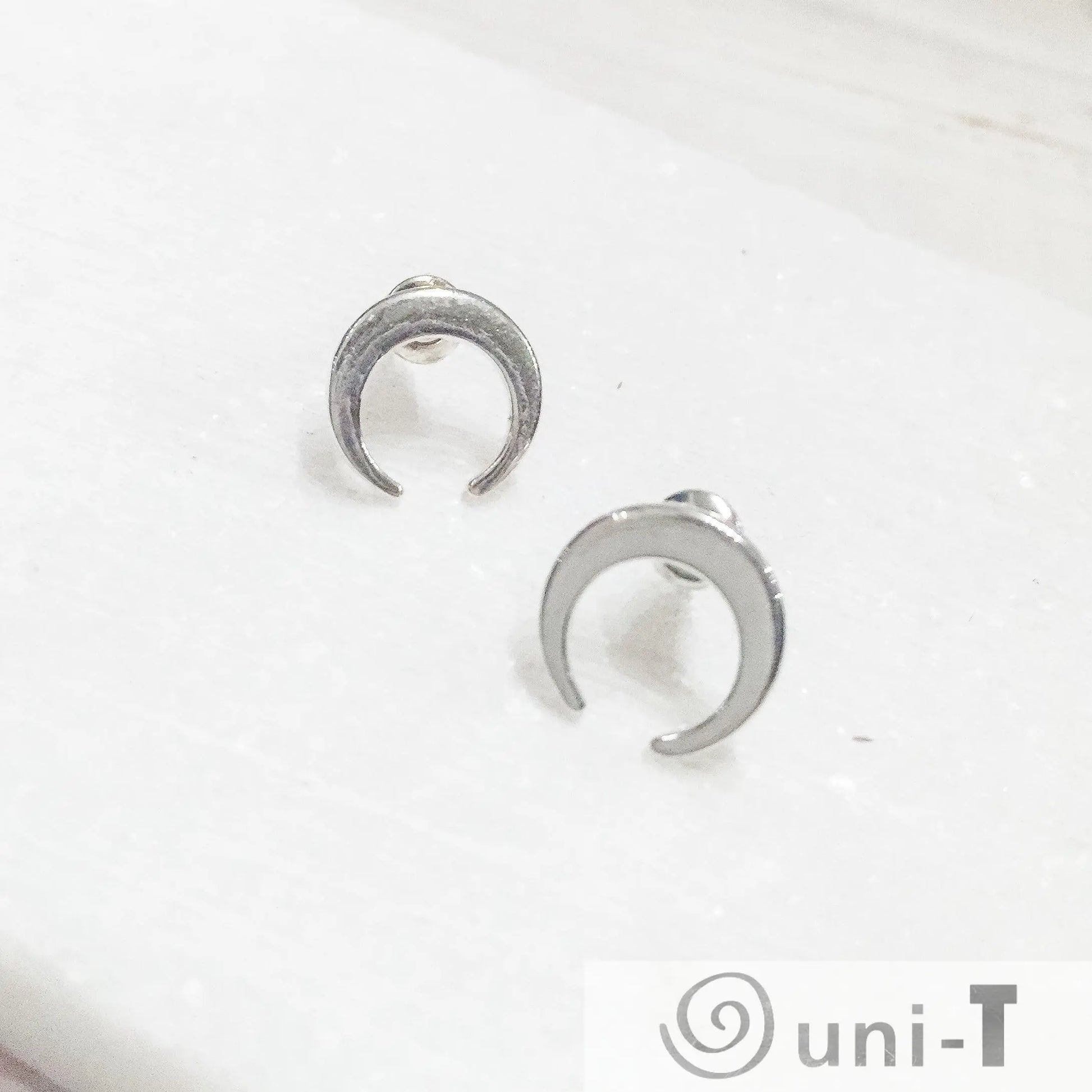 Crescent Stud Earrings Lisa Trachtman