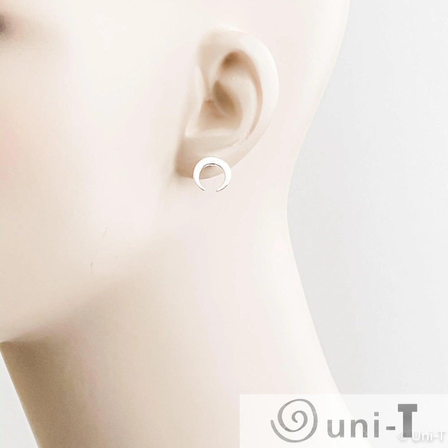 Crescent Stud Earrings Lisa Trachtman