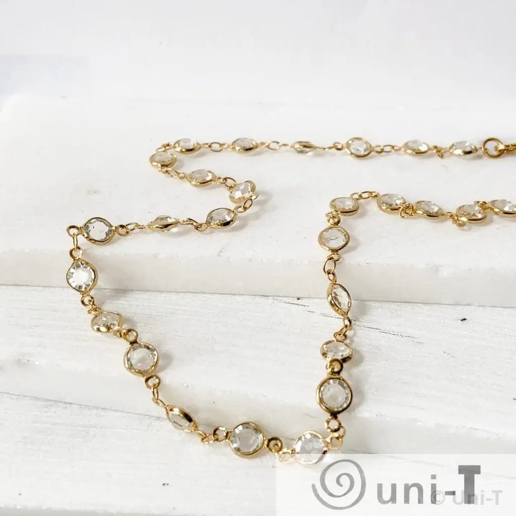 Crystal Chanel Necklace Lisa Trachtman