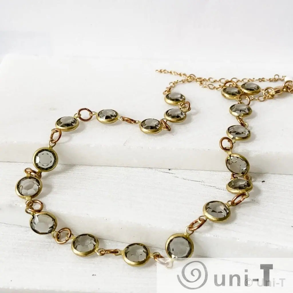 Crystal Chanel Necklace Lisa Trachtman