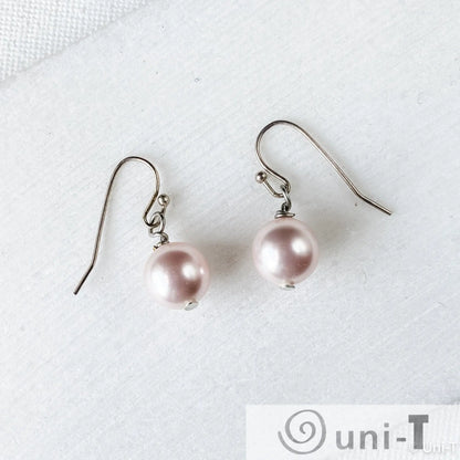 Crystal Pearl Dangle Earrings Lisa Trachtman