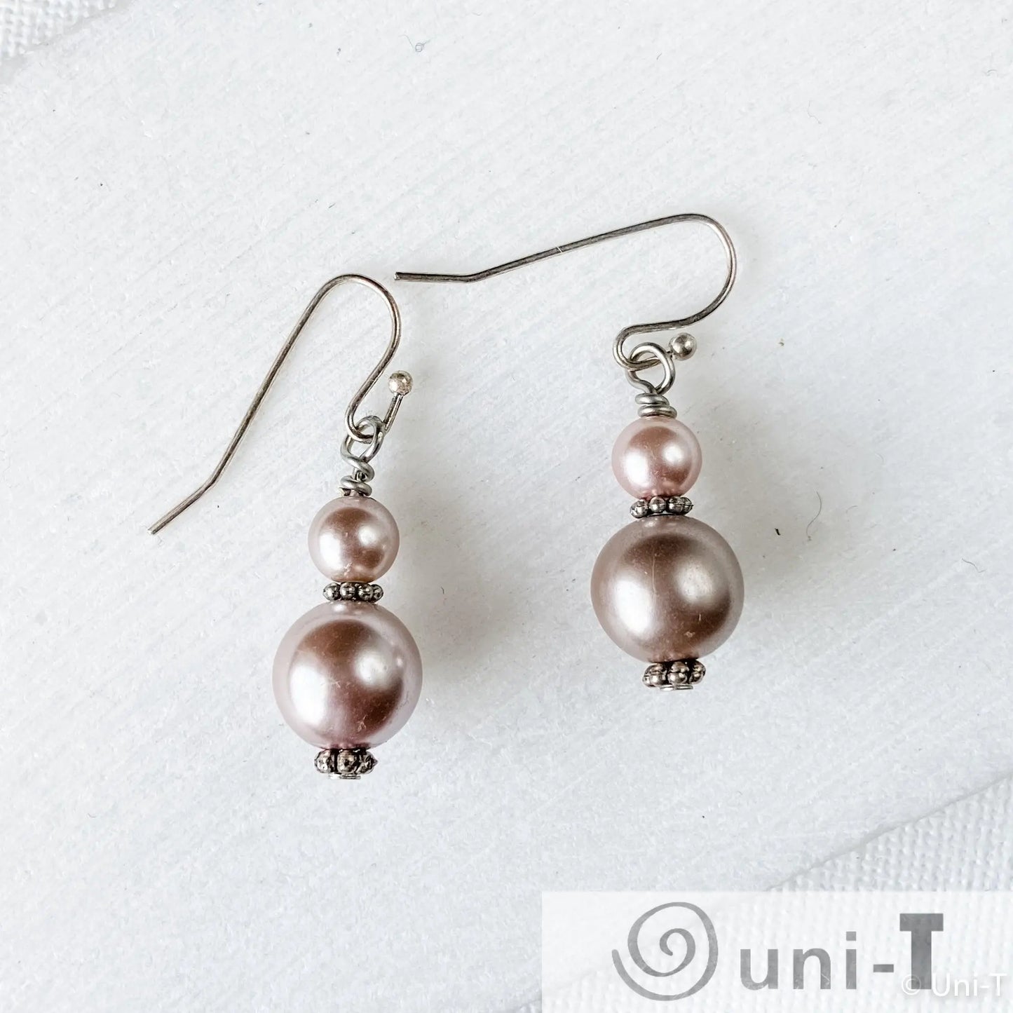 Crystal Pearl Dangle Earrings Lisa Trachtman