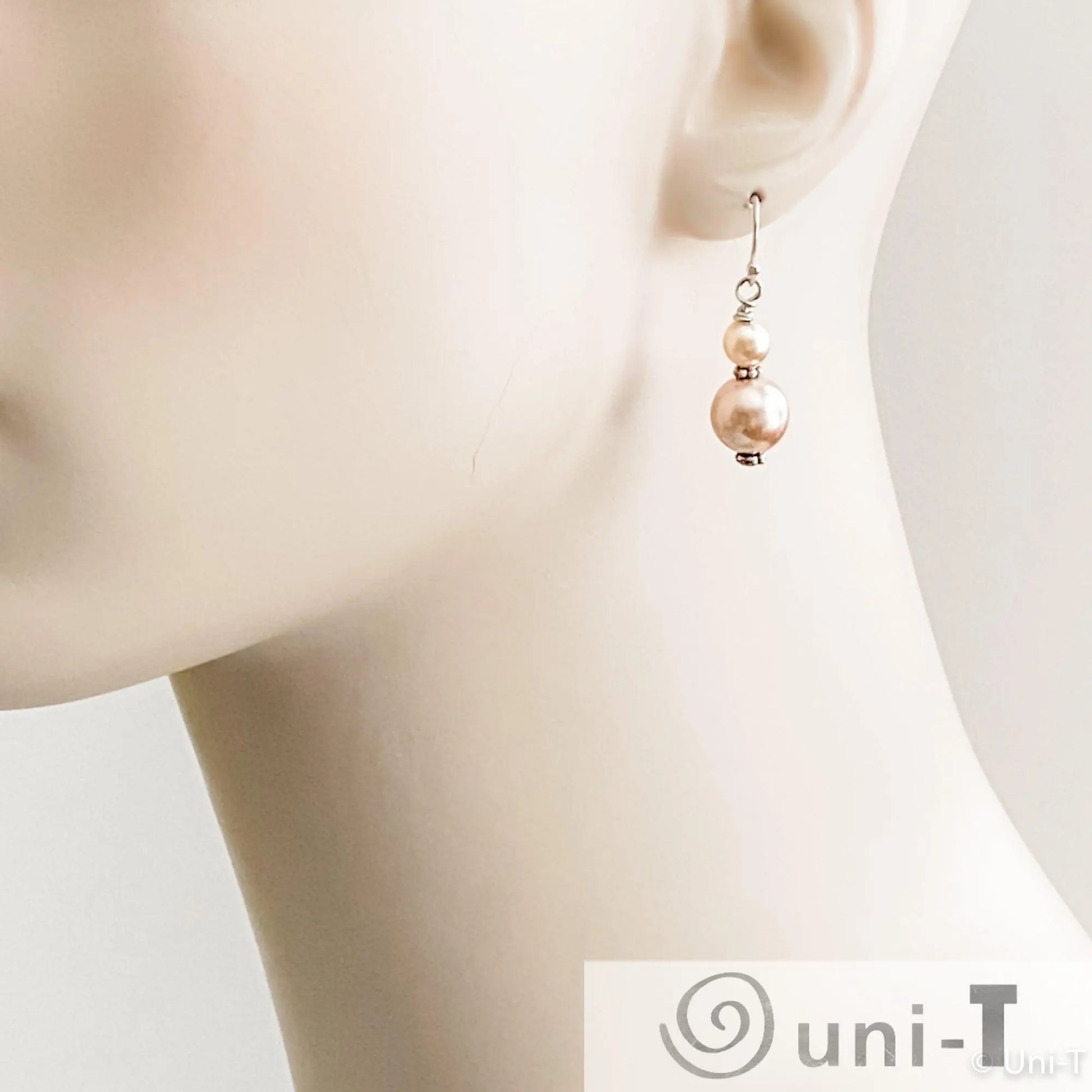 Crystal Pearl Dangle Earrings Lisa Trachtman